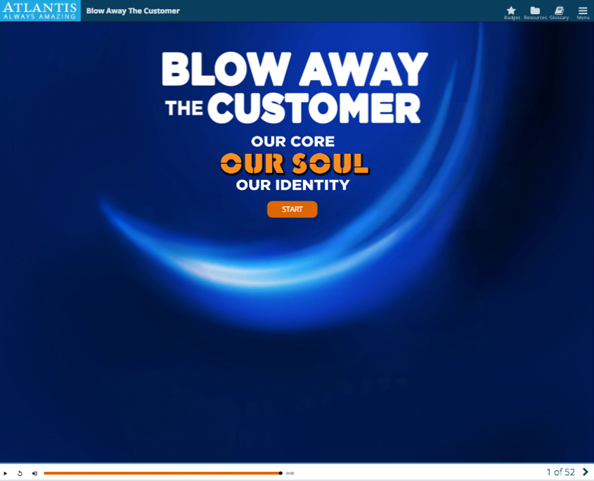 blow away the customer our core our soul our identity