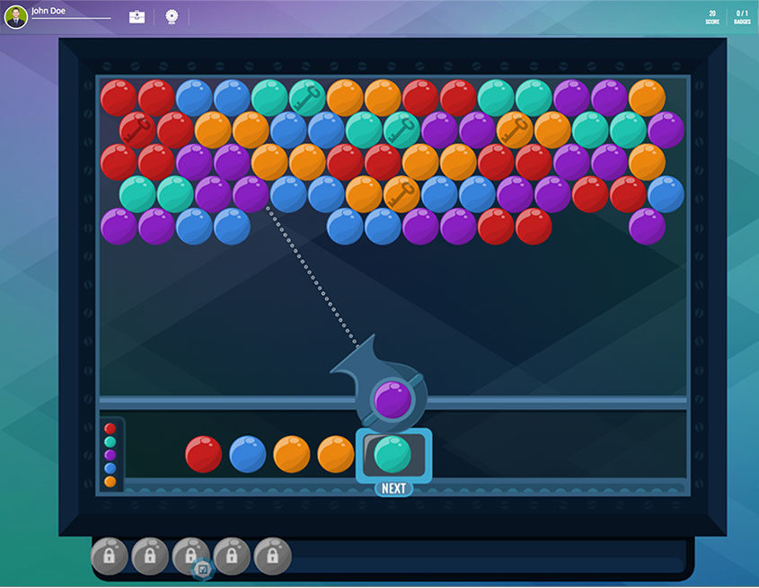 bubble shooter game